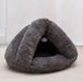 Warm and soft plush pet bed with a fun twist for playful cats and small dogs