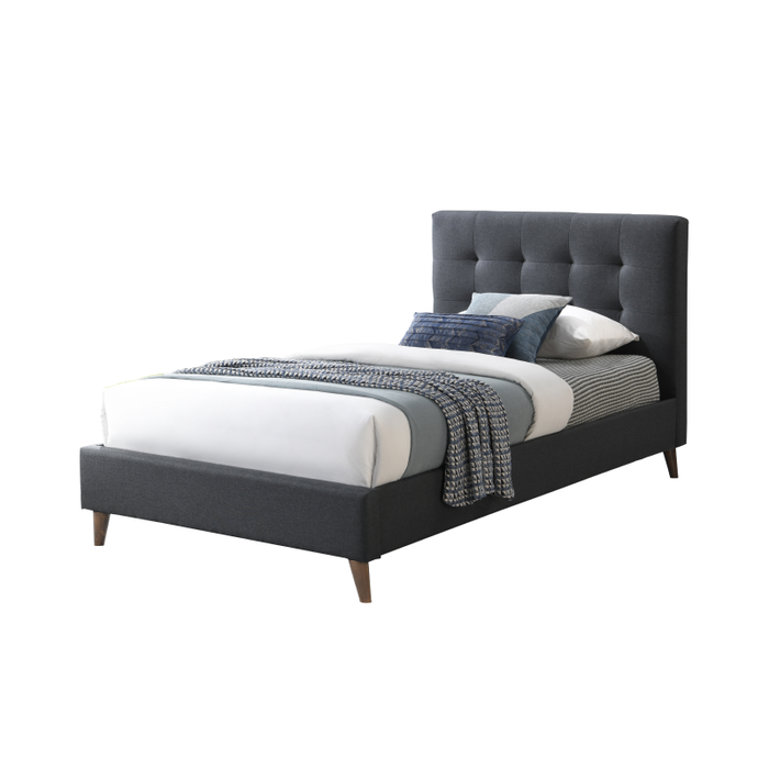 Yulara Charcoal Double Bed