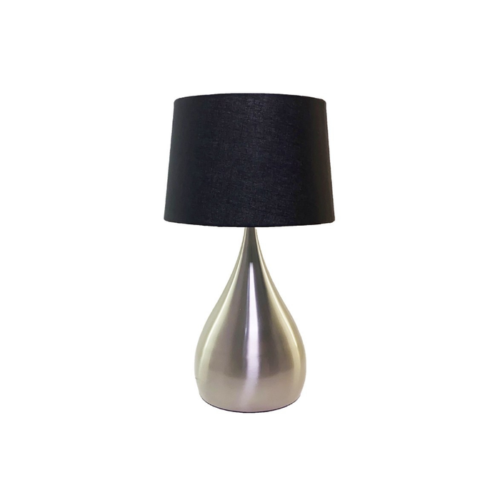 Elegant Paris Metal Tear Shaped Table Lamp in a captivating silhouette, perfect for enhancing modern and classic interiors