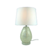 Pearl Table Lamp Marble Base White Shade - Shopica Pty Ltd