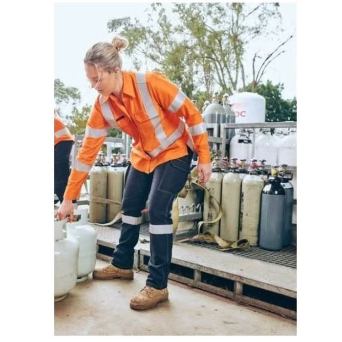 Bisley Women's Apex 240 Taped Fire Retardant Ripstop Tradie Cargo Pants - Shopica Pty Ltd