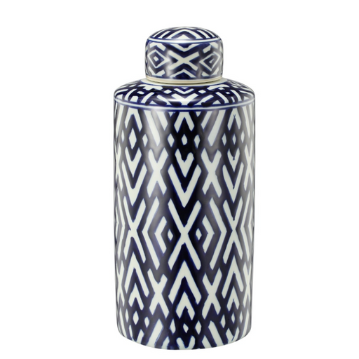 Carlyle Lidded Jar: Boldness Unveiled