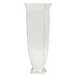 SQ Vase: Sleek Elegance in Glass