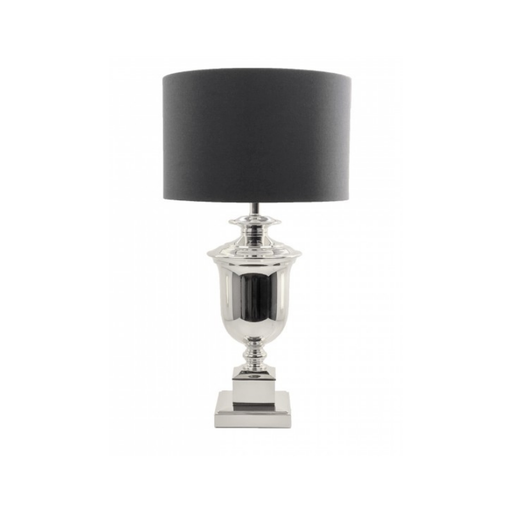 Exquisite Black and Silver Paddington Lamp - Where Modern Meets Tradition in Lighting Decor