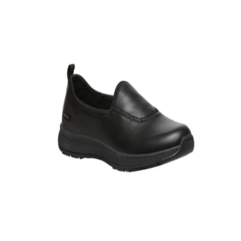 King Gee Superlite Slip On Black Leather Safety Shoes — Shopica Pty Ltd