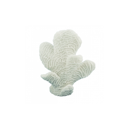 Invoke the charm of the deep blue with the White Coastal Seaweed Deep Sea Reef Faux Coral Ornament.