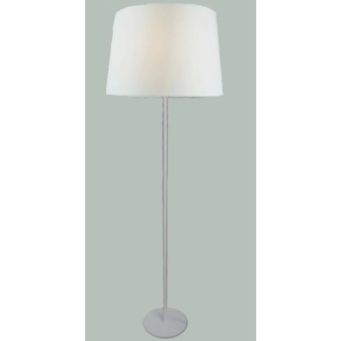 Newport white floor lamp