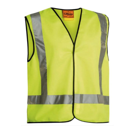 Bisley H Taped 3M Reflective Tape Hi Vis Vest - Shopica Pty Ltd