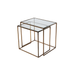 Reflective beauty meets functional chic with these Bevel Glass Nesting Side-Tables