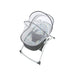 Smart foldable design of the Love N Care bassinet for easy storage displayed