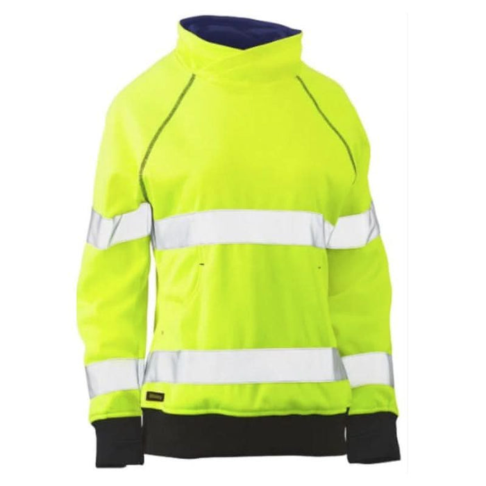 Bisley Women's 3M Reflective Taped Hi Vis Fleece Jumper