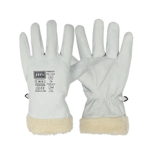 JB's Freezer Rigger Shephard Fleece Lined Natural Leather Glove - Shopica Pty Ltd