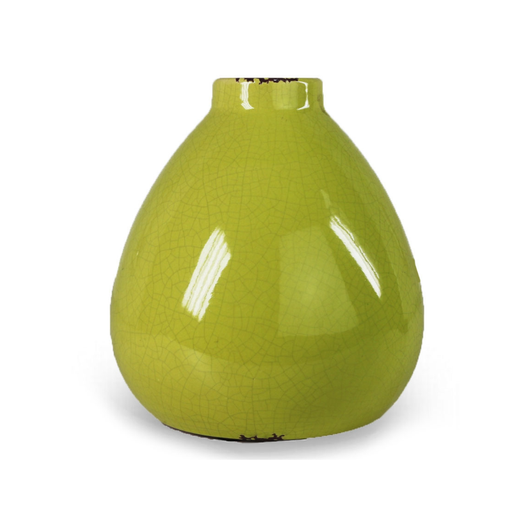 Ceramic Vase-Green: Bold and Beautiful