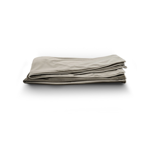 Showcase of the plush texture and detailed craftsmanship of the Contrast Couture Throw