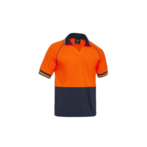 Bisley Two Tone Hi Vis Short Sleeve Polo - Shopica Pty Ltd