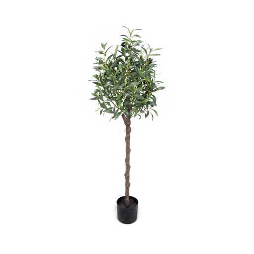 Olive Tree With Fruit In A Pot Farm Look Vibe Artificial Tree - Shopica Pty Ltd