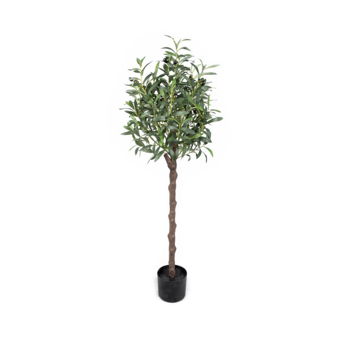 Olive Tree With Fruit In A Pot Farm Look Vibe Artificial Tree - Shopica Pty Ltd