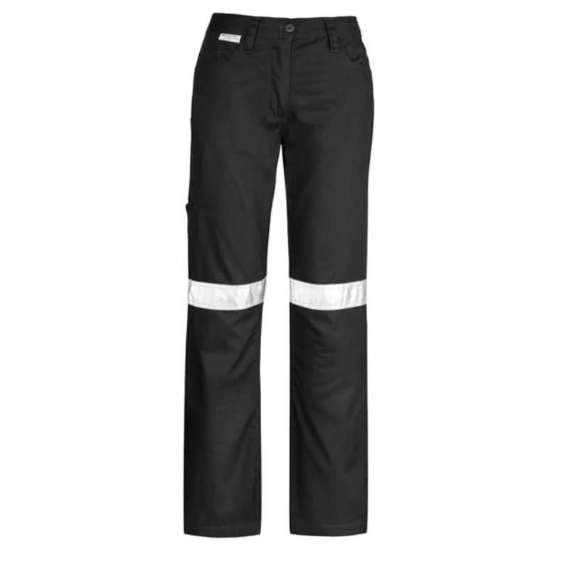 Syzmik Womens Reflective Taped Cotton Drill Utility Pants — Shopica Pty Ltd