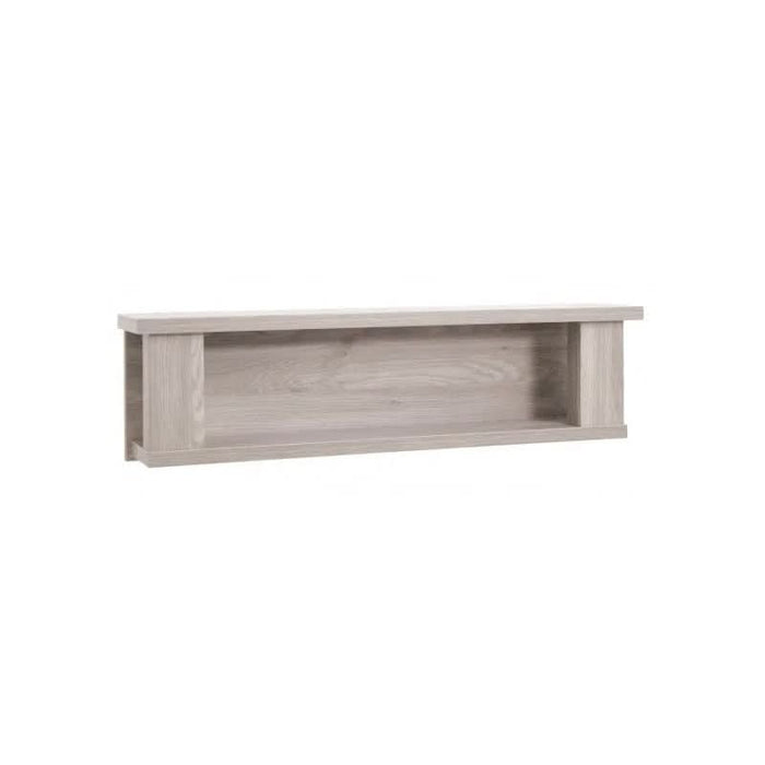 Sleek Love N Care Bordeaux Wall Shelf in Ash, enhancing nursery decor with stylish storage