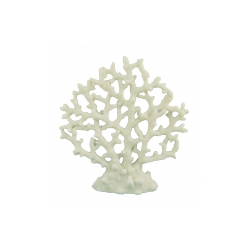Luxurious Coastal Marine & Crawford 7 Seas Ivory Faux Reef Coral ornament, embodying the essence of oceanic grace and tranquillity.