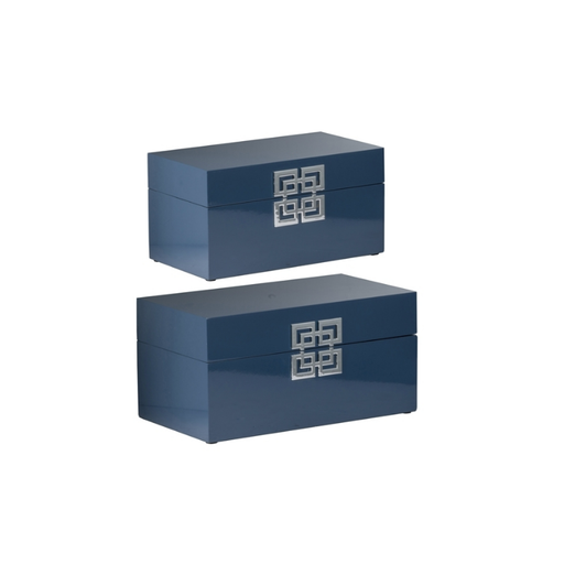 Functional and Stylish Blue Decorative Boxes for a Clutter-Free Home