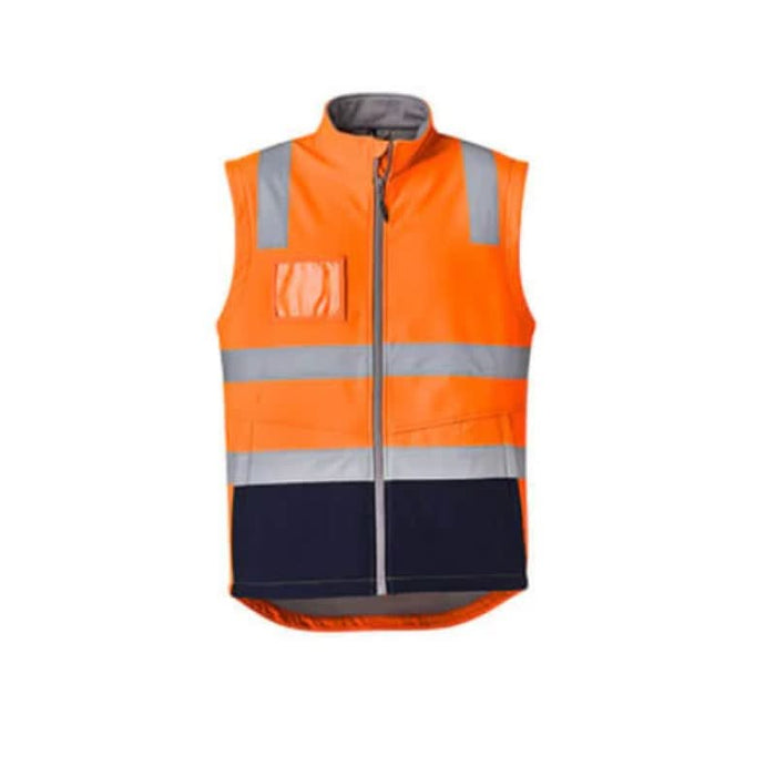 Syzmik Unisex Hi Vis Bonded Fleece Softshell Vest - Shopica Pty Ltd