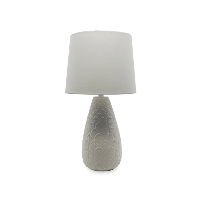 Avalon Ceramic Lamp With White Base