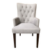 Beige Athena Arm Chair in a serene setting, illustrating sophistication and comfort in every curve