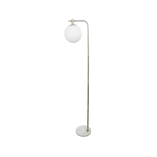 Sleek and modern Broadway White Bulb Floor Lamp with adjustable features and cozy lighting atmosphere