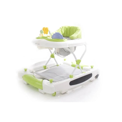 The Love N Care Walker easily converts from a dynamic walker to a soothing rocker