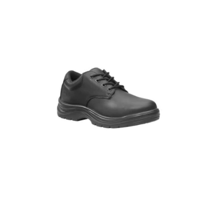 King Gee Wentworth Black Leather Hospitality Work Shoes