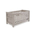 The sleek design of the Bordeaux Cot in Ash, complementing diverse nursery decor