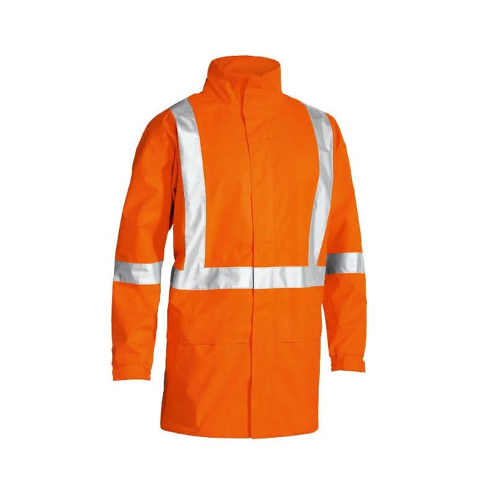 Bisley Reflective X Taped Shell Rain Day Night Jacket - Shopica Pty Ltd