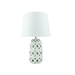 Discover tranquillity and elegance with our Lace Coastal Table Lamp, lighting your way to coastal serenity