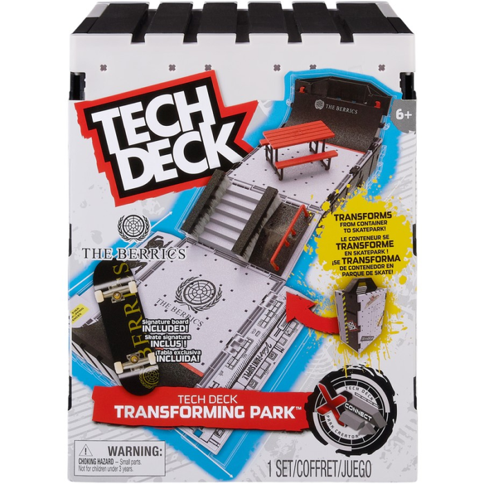 Tech Deck X-Connect The Berrics Transforming Skatepark