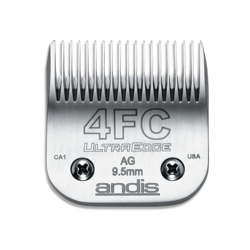 Innovative grooming with rust-resistant Andis UltraEdge blades.