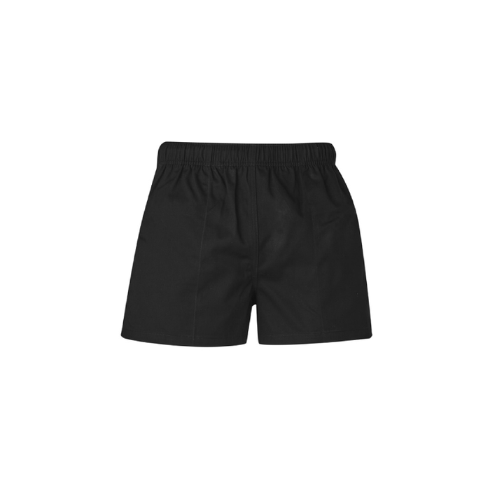 Syzmik Mens Elastic Waist Rugby Short With Pockets