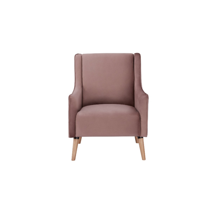 Experience relaxation in full bloom with the elegant Blush Rose Arm Chair