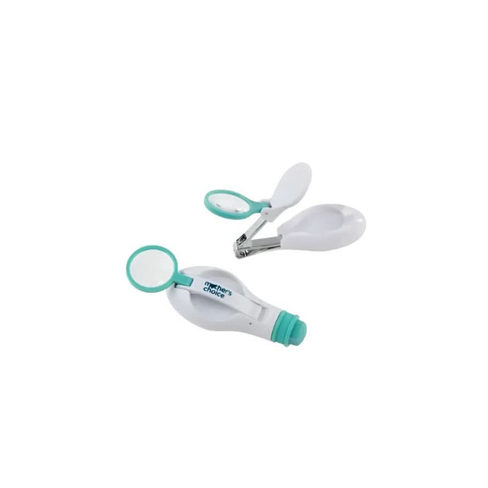 Mother's Choice Deluxe Baby Grooming Kit with Magnifying Clipper and Tweezer for Precise Care