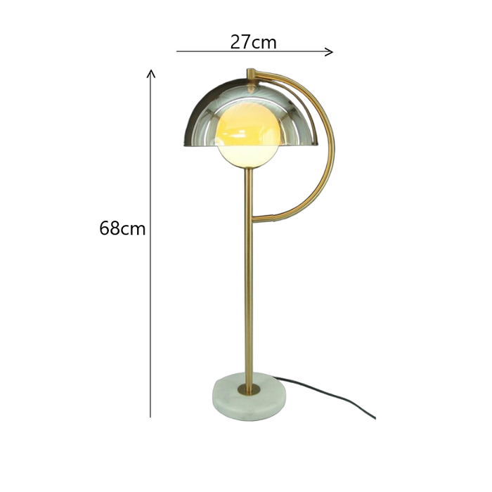 Suite Bedside Lamp Sphere Look Table Lamp - Shopica Pty Ltd