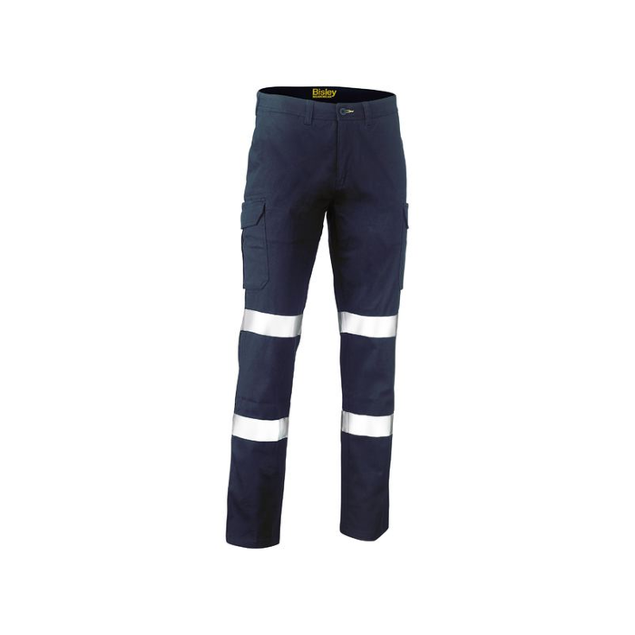 Bisley Taped Biomotion Stretch Cotton Drill Cargo Pants