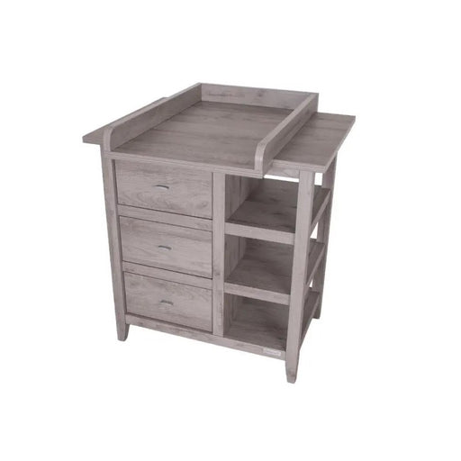 The stylish and convertible Love N Care Lyon Chest, shown with the changer top attachment