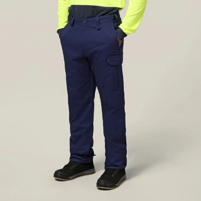 Hard Yakka Relaxed Fit Drill Cargo Tradie Work Pants