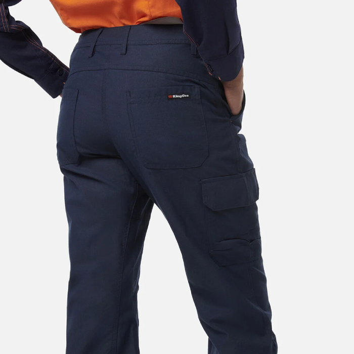 Hard Yakka Flame Retardant Tradie Cargo Work Pants Fire Resistant Reflective Tape