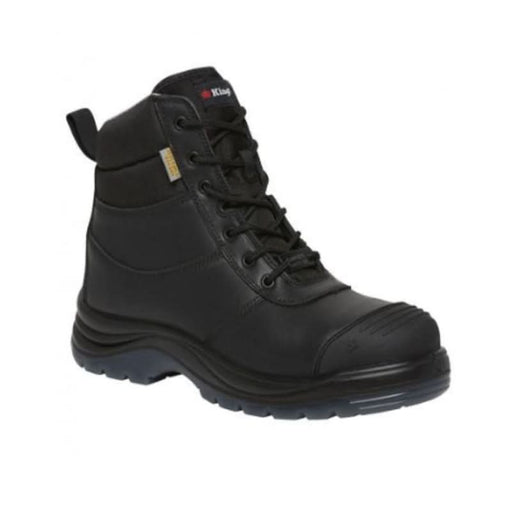 King Gee Composite Cap Tradie Black Saftey Toe Work 6Z Electrical Hazard Protection Boots - Shopica Pty Ltd