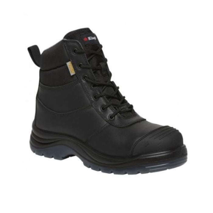 King Gee Composite Cap Tradie Black Saftey Toe Work 6Z Electrical Hazard Protection Boots