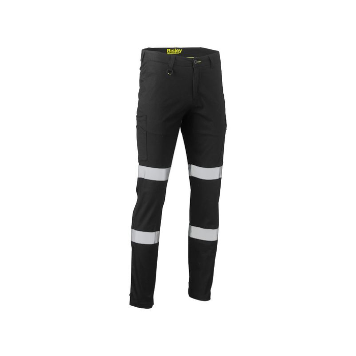 Bisley Taped Biomotion Stretch Cotton Drill Cargo Pants