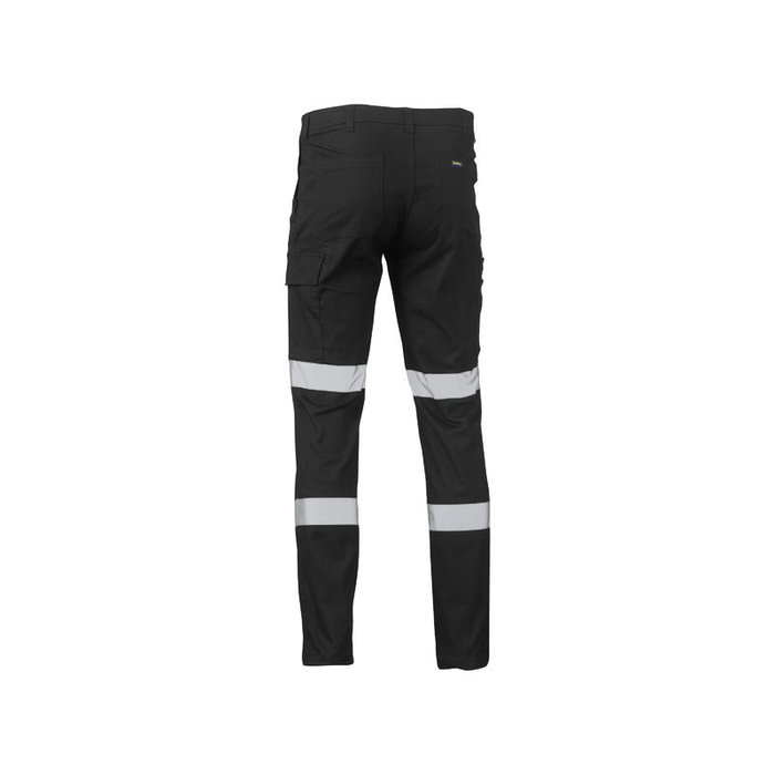 Bisley Taped Biomotion Stretch Cotton Drill Cargo Pants