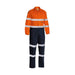 Bisley Taped Hi Vis Drill Overall Breathable Cotton Drill Coverall - Shopica Pty Ltd