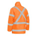 Bisley X Reflective Taped 4 In 1 Rain Jacket Day Night Unisex Raincoat - Shopica Pty Ltd